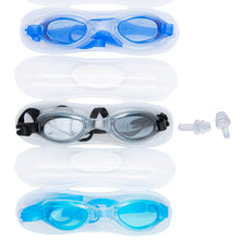 Laden Sie das Bild in den Galerie-Viewer, Taucherbrille Schwimmbrille Chlorbrille Ohrstöpsel Erwachsene Brille Tauchen Set
