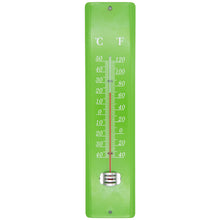 Laden Sie das Bild in den Galerie-Viewer, Thermometer Innenthermometer Außenthermometer Balkon Innen Außen Metall Groß XL
